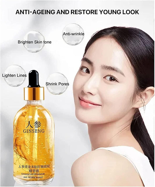 Ginseng Gold Polypeptide Anti - Ageing Serum - POLYFY