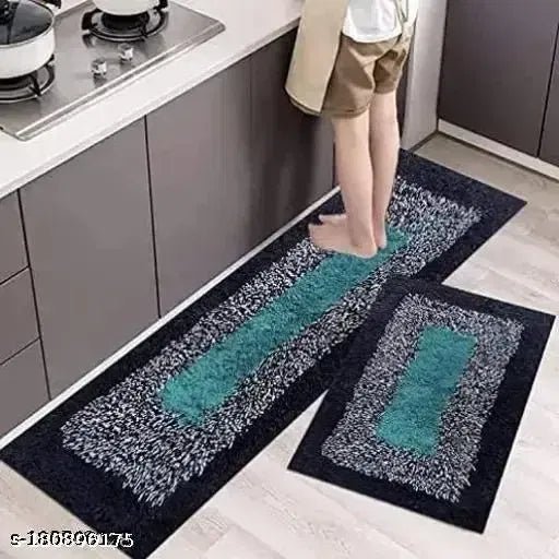 Kitchen Runner Floor Mat & Runner Super Absorbent Anti Skid Mats for Bathroom/Bedroom/Kitchen - POLYFY
