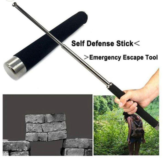Self Defense Stick or Hand Pointer Extendable Telescopic Retractable Pointer - POLYFY